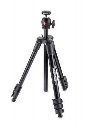 Manfrotto Compact Light aluminium tripod with ball