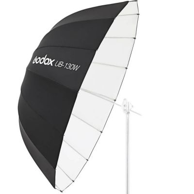 Godox UB-130W - biely parabolický dáždnik 130 cm